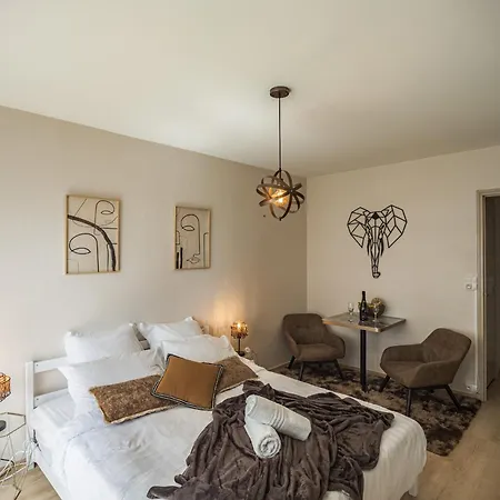 Apartment Voltaire Elephant - 5 Min Hypercentre - Parking Prive *